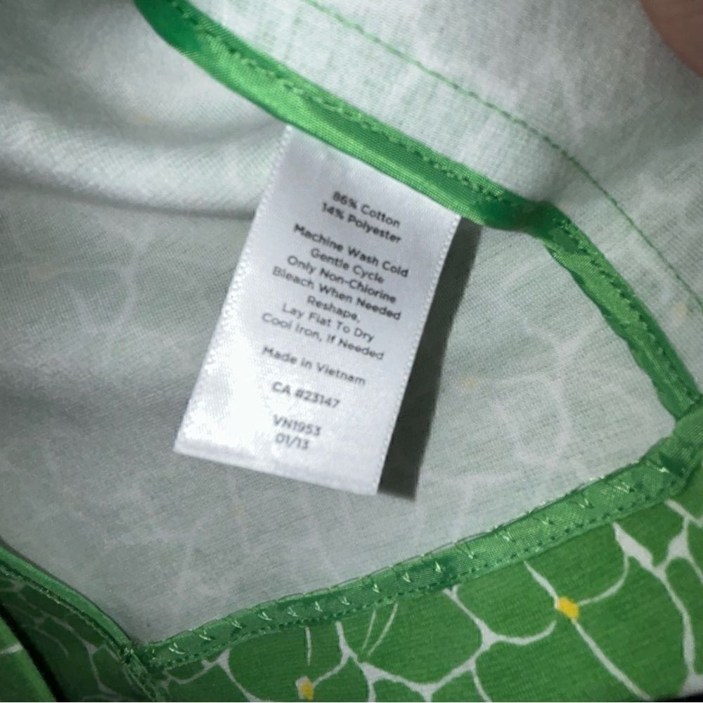 Talbots Floral Print Two Button Blazer Jacket - Picture 5 of 7